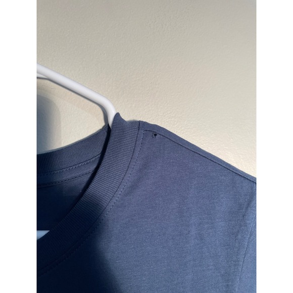 Pact Organic Cotton Tee Dress in French Navy Size Small Granola Girl Casual - Picture 5 of 10